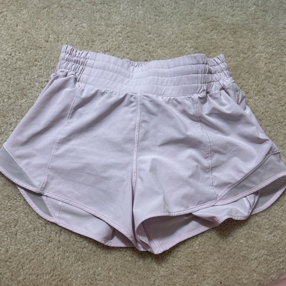 lululemon athletica Pants - Lululemon Athletica Soft Pink Athletic Shorts